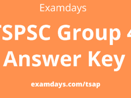 tnpsc group 4 answer key