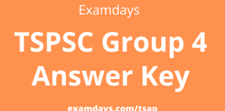 tnpsc group 4 answer key