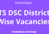 ts dsc district wise vacancy