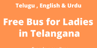 free bus for ladies in telangana