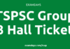 tspsc group 3 hall ticket