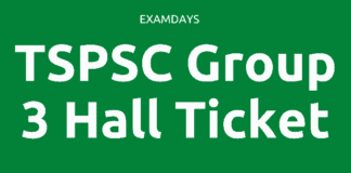 tspsc group 3 hall ticket