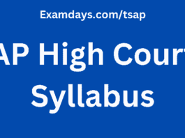 AP High Court Syllabus