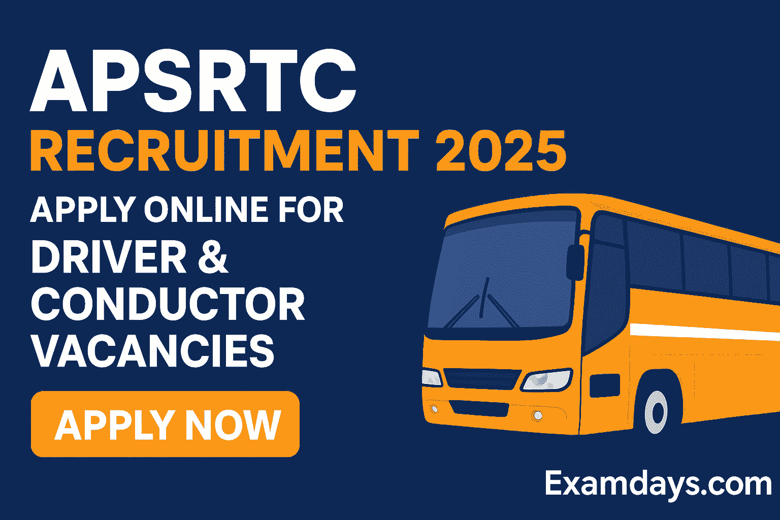 APSRTC Recruitment