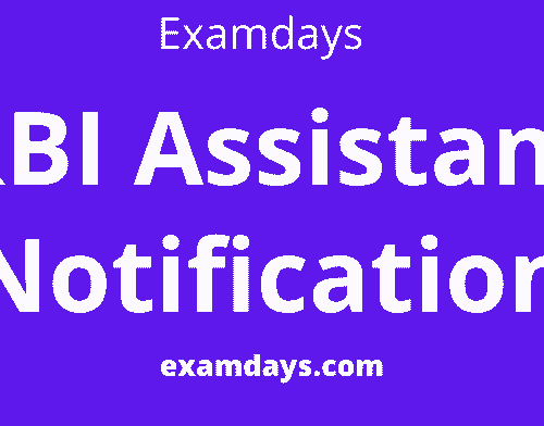 RBI Assistant Notification 2023 Released Exam Date Selection Process Apply Online