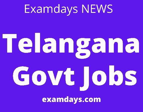 Latest Telangana Govt Jobs 2023 telangana.gov.in TS Govt Jobs 2023