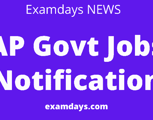AP Govt Jobs Notification 2023 Groups Police APPSC Application Link