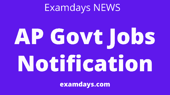 ap govt jobs notification 2023 in the last 3 days